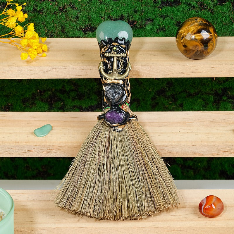 Crystal Love Enchanted Broom