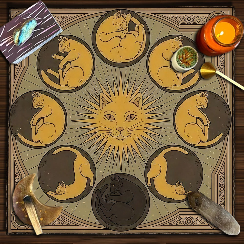 Geometric Tarot Tablecloth