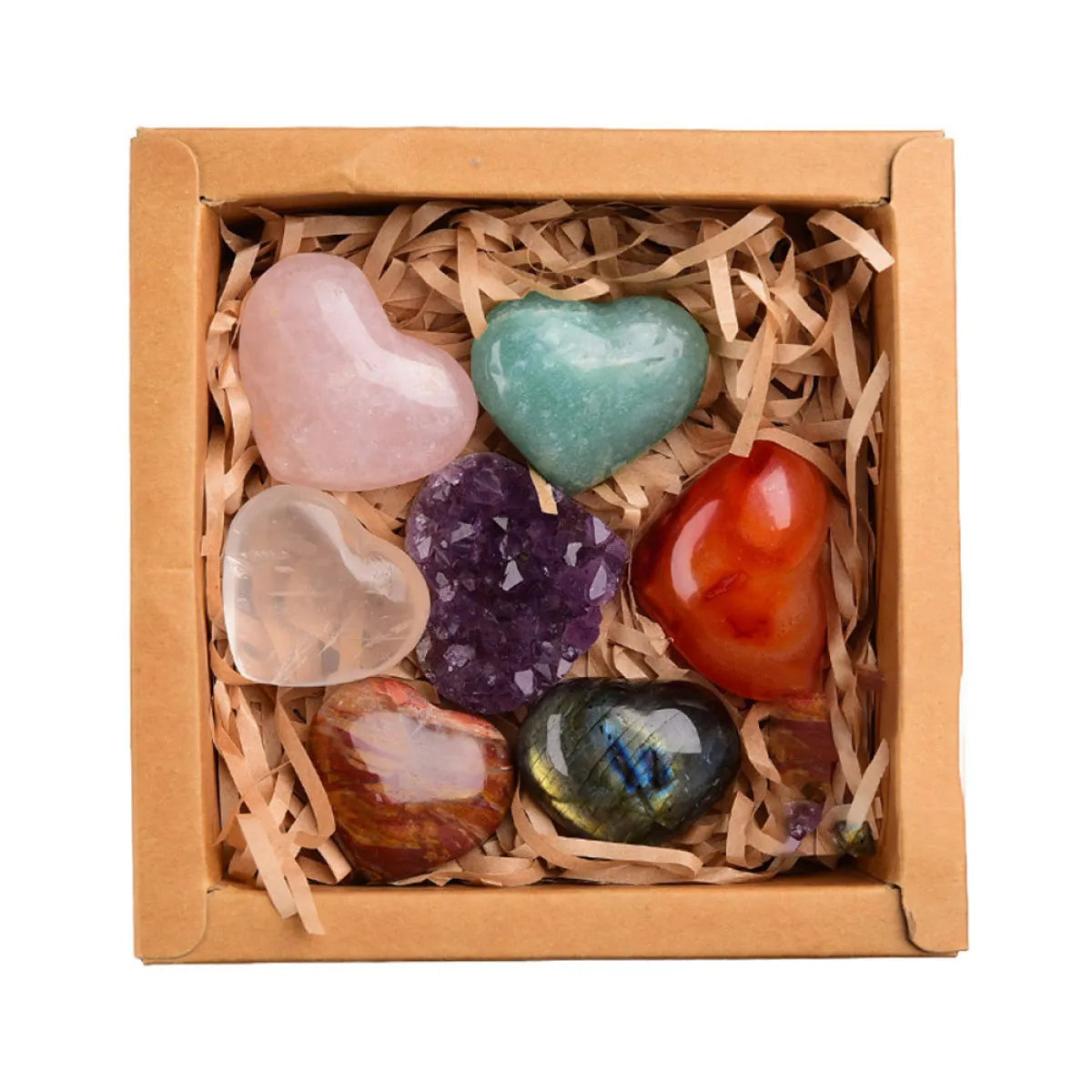 Amethyst Crystal Healing Gift Box
