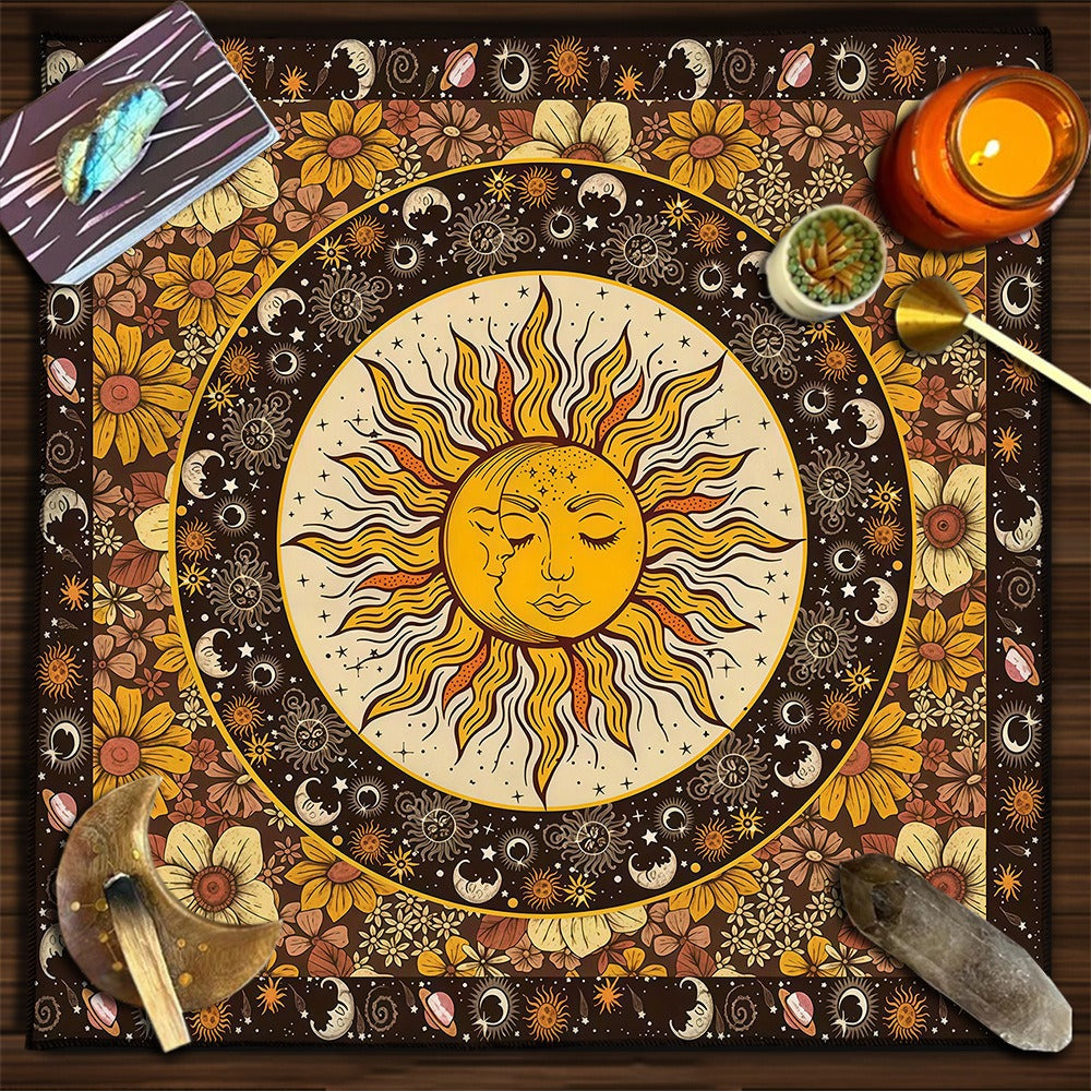 Geometric Tarot Tablecloth