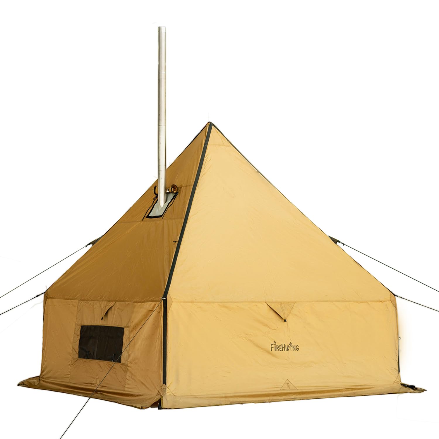 FIREHIKING Yurt Tent Camping Hot Tent Bell Tent with Stove Jack Outdoor Wall Tent 1 Person