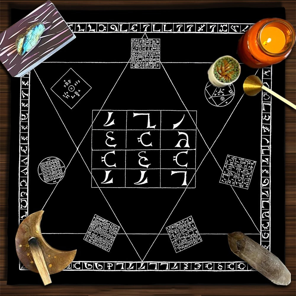 Geometric Tarot Tablecloth